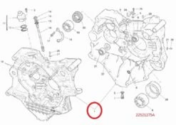 Ducati Complete Half-Crankcases Pair 22521275A