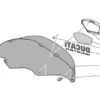 Ducati Fairing LH 48012591DS