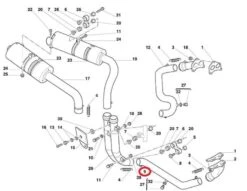 Ducati Vertical Exhaust Pipe