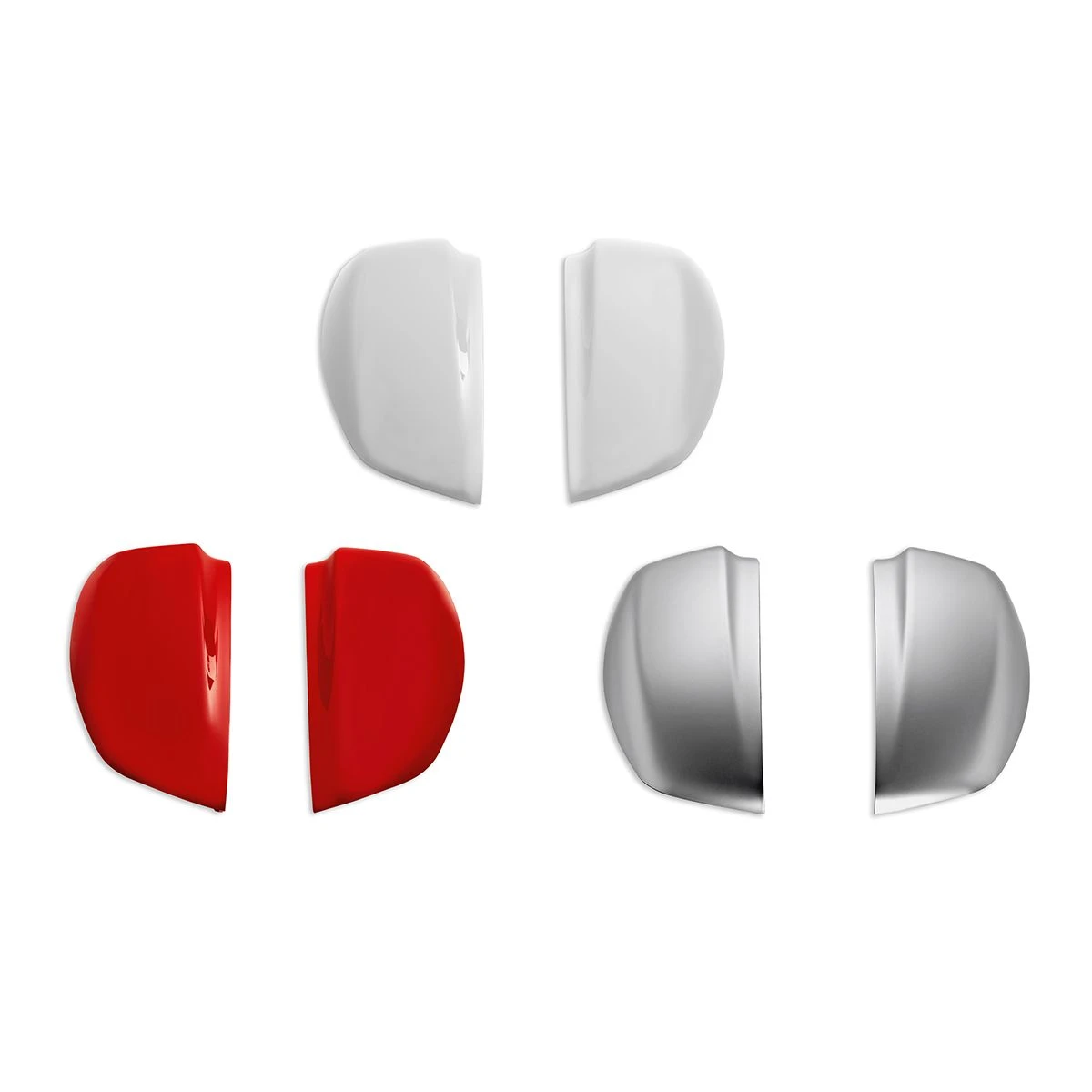 Ducati Topkoffer Cover Star White Silk Multistrada 950/1200 Enduro (16-) 1 Ducati Topkoffer Cover Star White Silk Multistrada 950/1200 Enduro (16-)