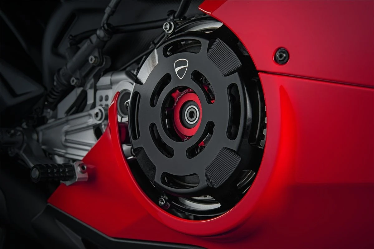 Ducati Droge Koppelingsdeksel Cover Panigale/Streetfighter V4 1 Ducati Droge Koppelingsdeksel Cover Panigale/Streetfighter V4