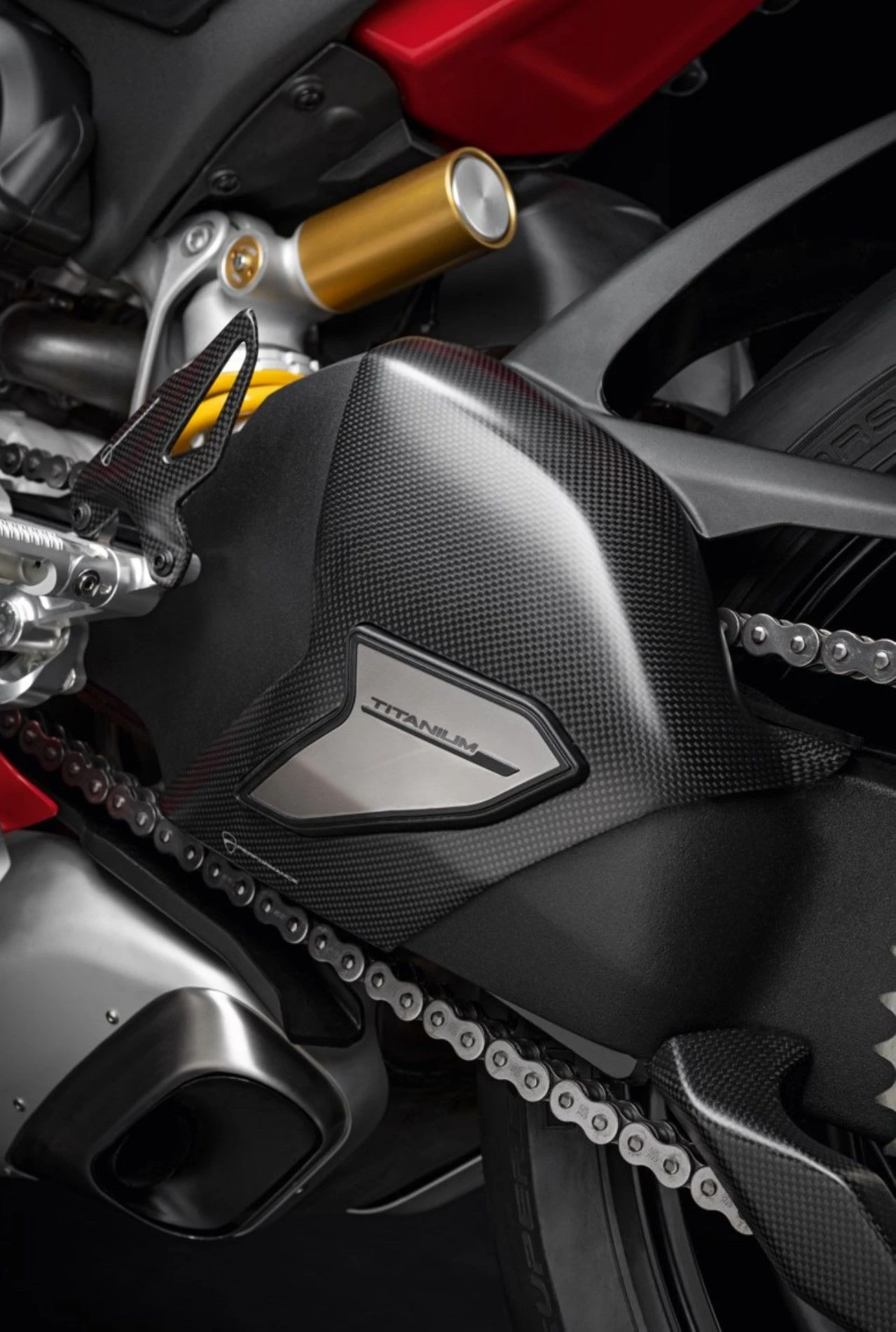 Ducati Beschermkap Achterbrug Carbon 2 Ducati Beschermkap Achterbrug Carbon - Afbeelding 2