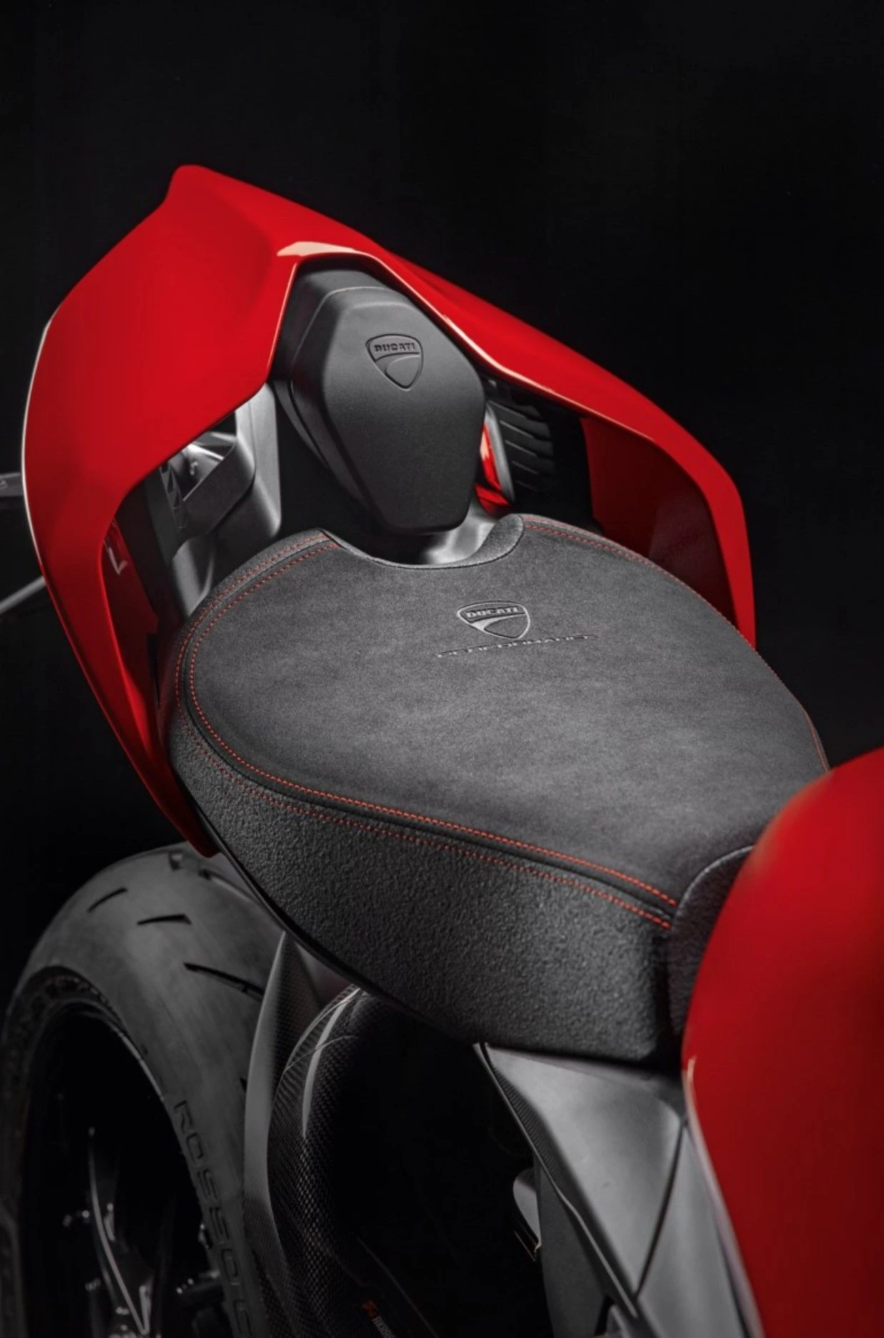 Ducati Seatcover Rood Panigale V2 2 Ducati Seatcover Rood Panigale V2 - Afbeelding 2