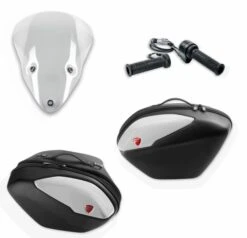 Ducati Touring Accessoires Pakket Arctic Silk White SuperSport