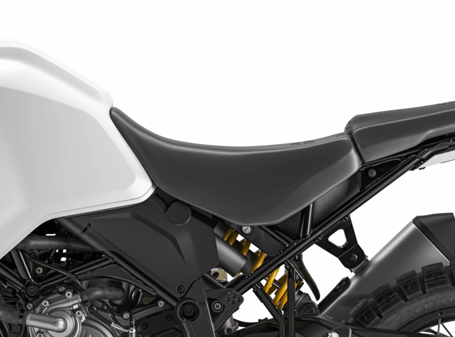 Ducati Verhoogd Zadel +15MM DesertX 2 Ducati Verhoogd Zadel +15MM DesertX - Afbeelding 2